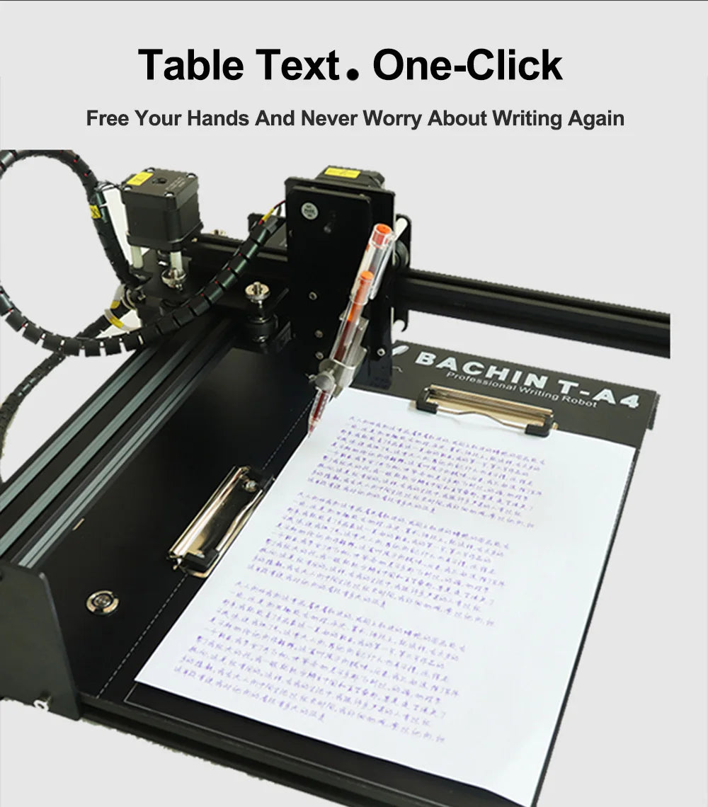 Intelligent Automatic Writing Robot Automatic Copying Typewriter Writing Lesson Plans Painting Imitation Handwriting Copying