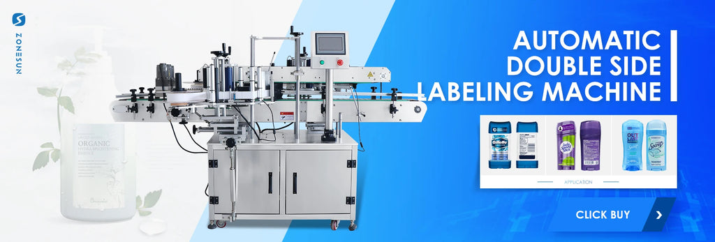 ZONESUN Semi Automatic Round Bottle Labeling Machine Stamp Dispenser Target Pasters Label Sticker Bottle Labeler ZS-TB16P