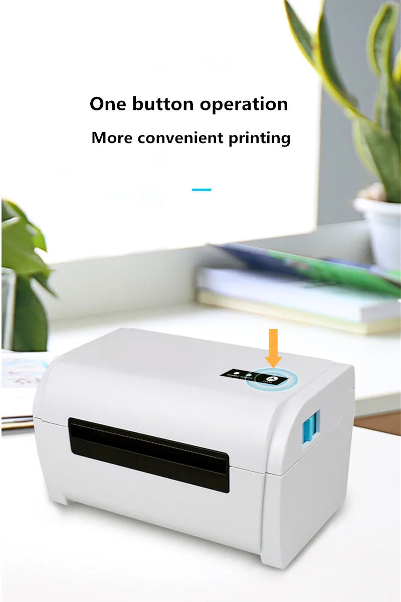 Thermal Barcode Label printers ePacket mini printer USB Bluetooth Printer Print width:40-110mm Electronic Surface Single