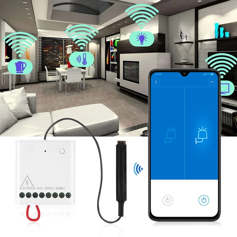Aqara Two-way Control Module Wireless Relay Switch Controller 2 Channels Work For Mi Jia Mi Homeapp Home Kit Smart Timer