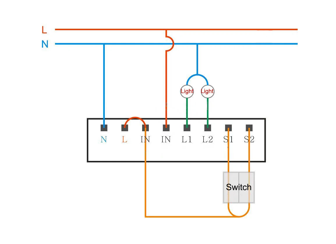 Aqara Two-way Control Module Wireless Relay Switch Controller 2 Channels Work For Mi Jia Mi Homeapp Home Kit Smart Timer