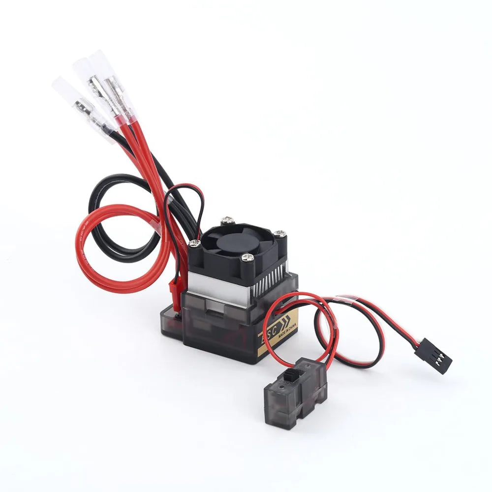 High Voltage 7.2V-16V 320A Brushed ESC Speed Controller With heat sink For RC Car Boat