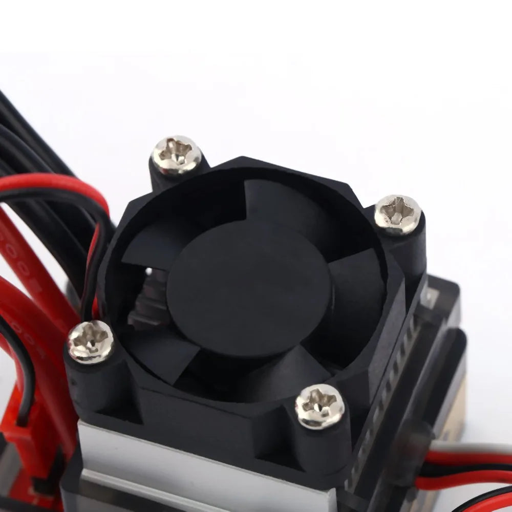 High Voltage 7.2V-16V 320A Brushed ESC Speed Controller With heat sink For RC Car Boat