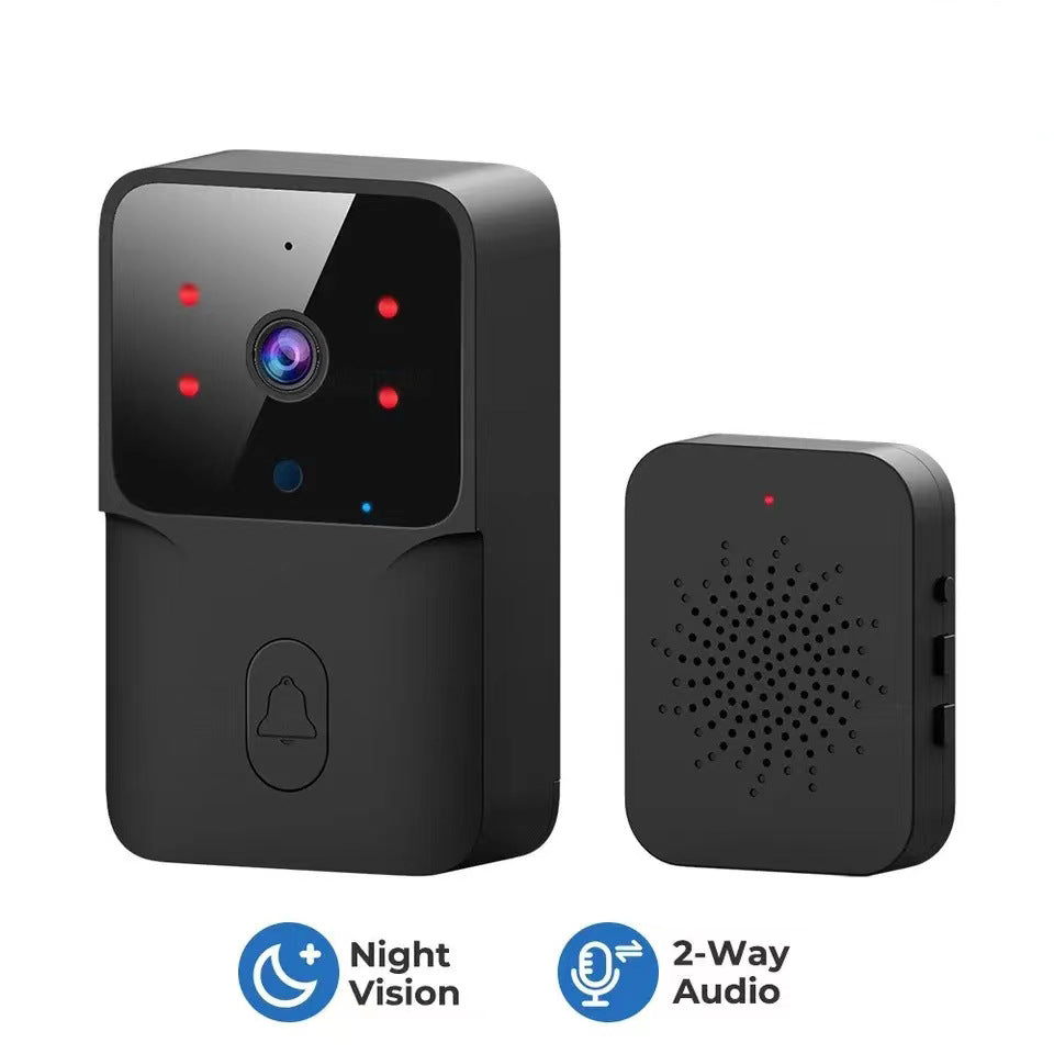 Smart Home WiFi Video Doorbell Wireless Phone Two-way Intercom System IR Night Vision Doorbell Security Door Bell Camera Monitor
