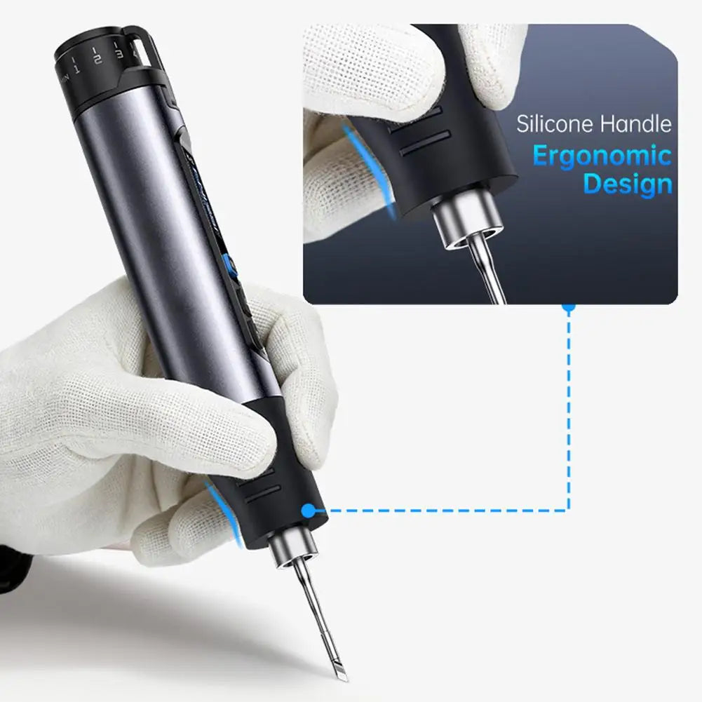 For FNIRSI HS-03 Wireless Electronic Maintenance Pen  Smart Thermal Tool With Auto Sleep Rechargeable TypeC Interfac