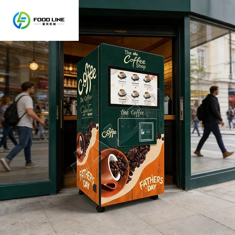 Fully Automatic Commercial Unmanned Self-Service Capsule Coffee Machine Hot Drink with SDK Function