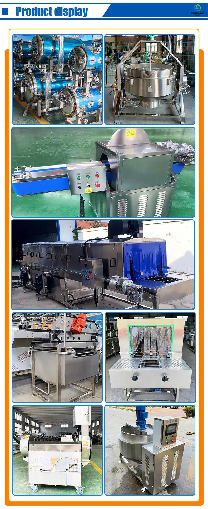 Custom Automatic Commercial Stainless Steel Chili Sauce Processing Production Line Machine