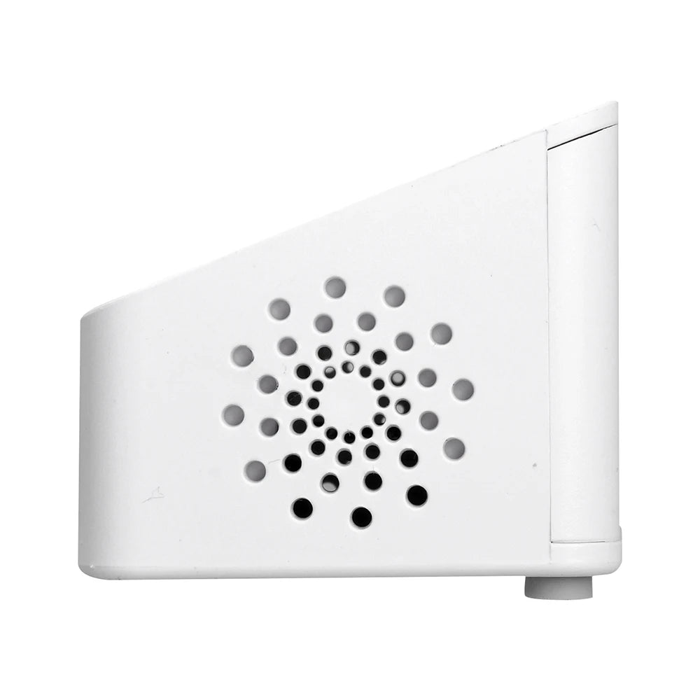Smart Wifi Weather Station Display Weather Temperature Humidity Time Alarm Clock Desktop Electronic Clock Type-C Min Clock DC 5V