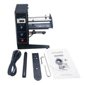 Auto Label Dispenser Device Automatic Sticker Separating Machine AL-1150D NEW Digital Control 4-140mm Label stripping machine