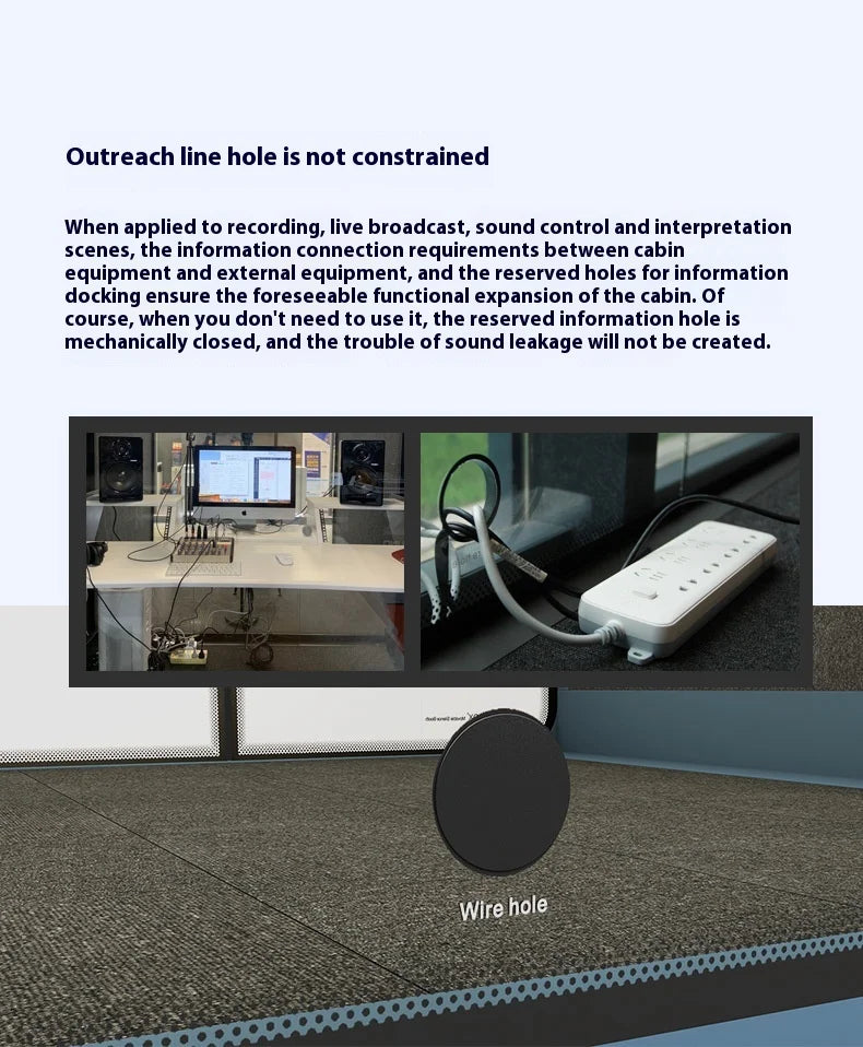 Customized Portable Office Pods Indoor Sound Proof Soundproof Booth Furniture Noise Insulation Phone Booth For Open Office Space