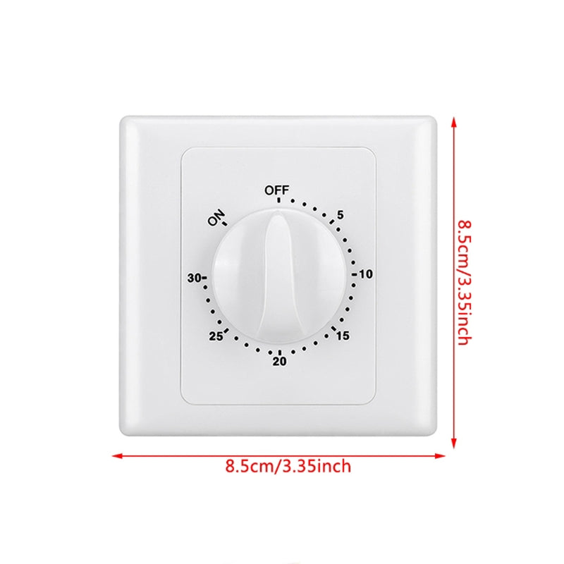 Controller Mechanical Timer Switch AC 220V 30/60/120 Min Intelligent Timer Drop Shipping