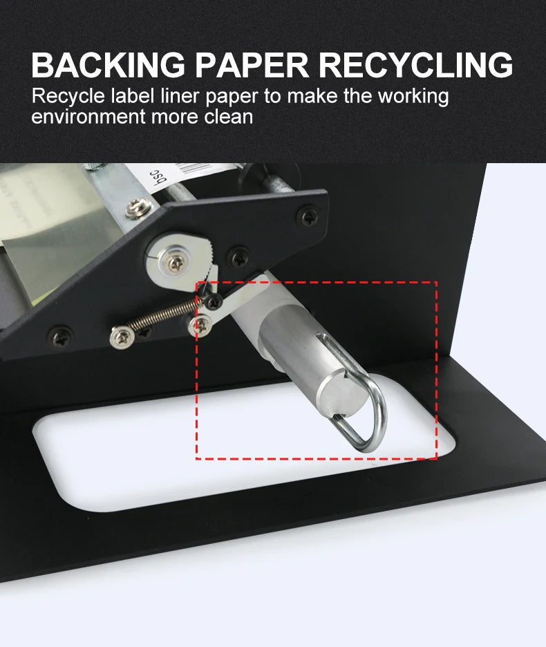 Automatic sticker  dispenser  Machine Barcode Paper Label Paper Dispenser Label Stripper Machine