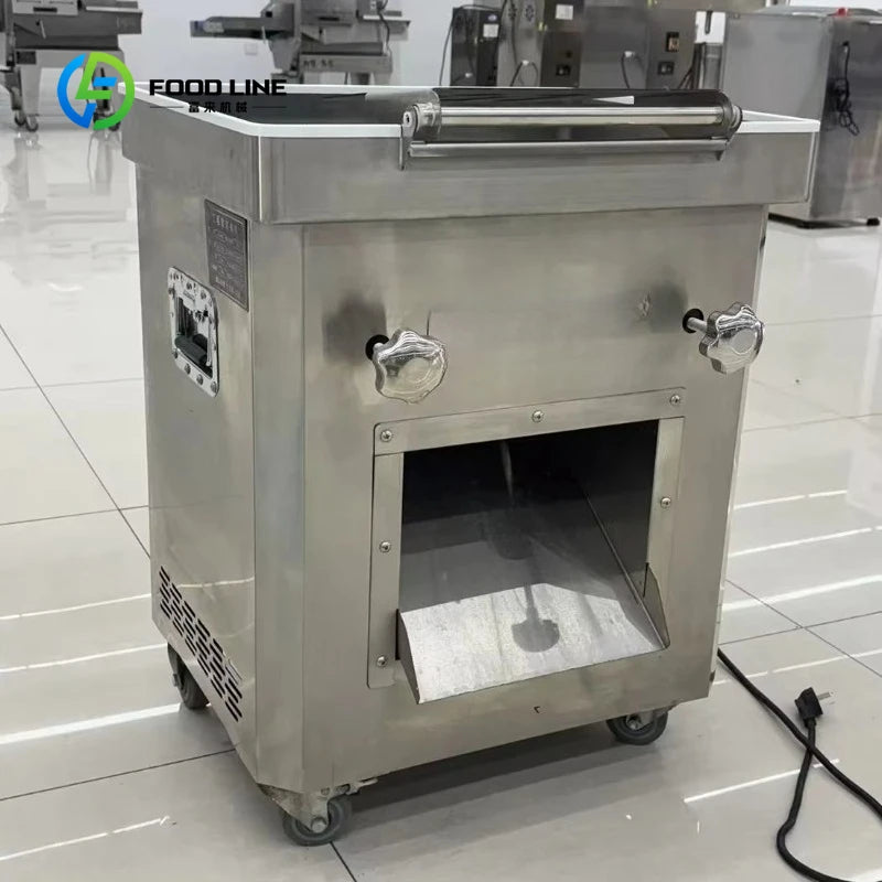 Customized Commercial Fully Automatic High-Efficiency Meat Cutter Machine for Meat Processing Plants with Core Motor Component