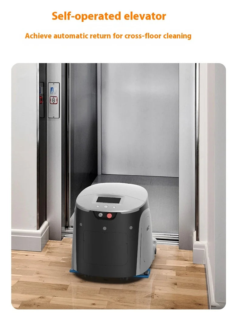 Customized Intelligent Eco-Friendly Dry Cleaning Robot Commercial Waterless Floor Dusting Automated High-efficiency Unit