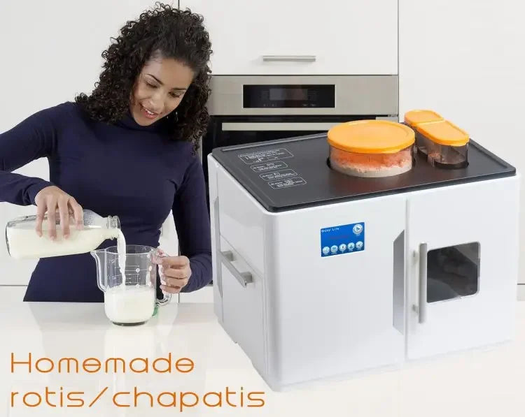 Automatic Roti Robot Machine, Electric Food Processor for Chapati, Tortilla and Rotti