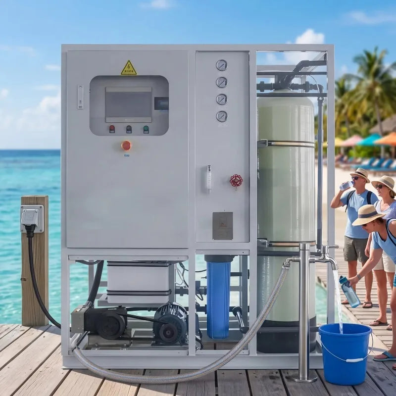 Large-scale Industrial Fully Automatic Purified Water RO Reverse Osmosis Pump Pressure Vessel Water Treatment Equipmentcustomize