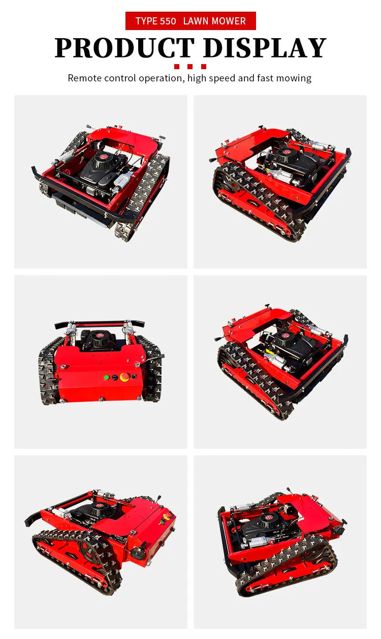 Customized wireless commercial lawn robot community remote control intelligent remote control lawn mower