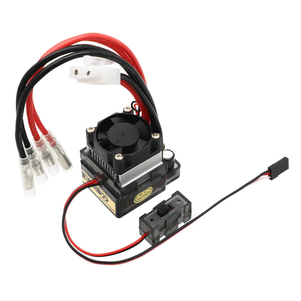 High Voltage 7.2V-16V 320A Brushed ESC Speed Controller With heat sink For RC Car Boat