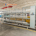 Commercial Broiler Chicken Cages Poultry Cage Modules Fully Automatic Broiler Cage System Large Scale Farm Use