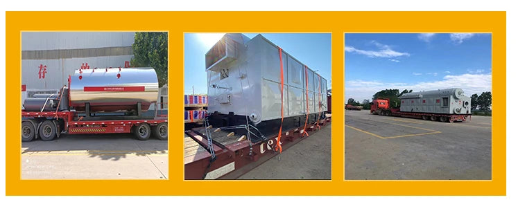 Coal and Biomass Fired Steam Boiler 2T 3T 4T 5T Capacity Steam Engine System for Rice Mill Automatic Feeding Low Emission