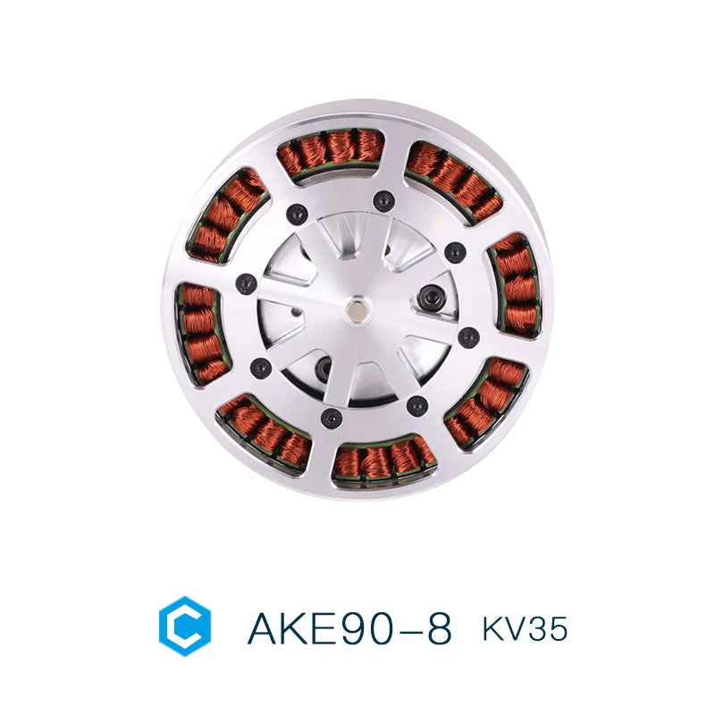 CubeMars AKE90-8 KV35 48V 170Nm Peak Torque QDD Robotic Actuator: 9 Arcmin Low Backlash for Exoskeleton Humanoid Cobot Joint Mot