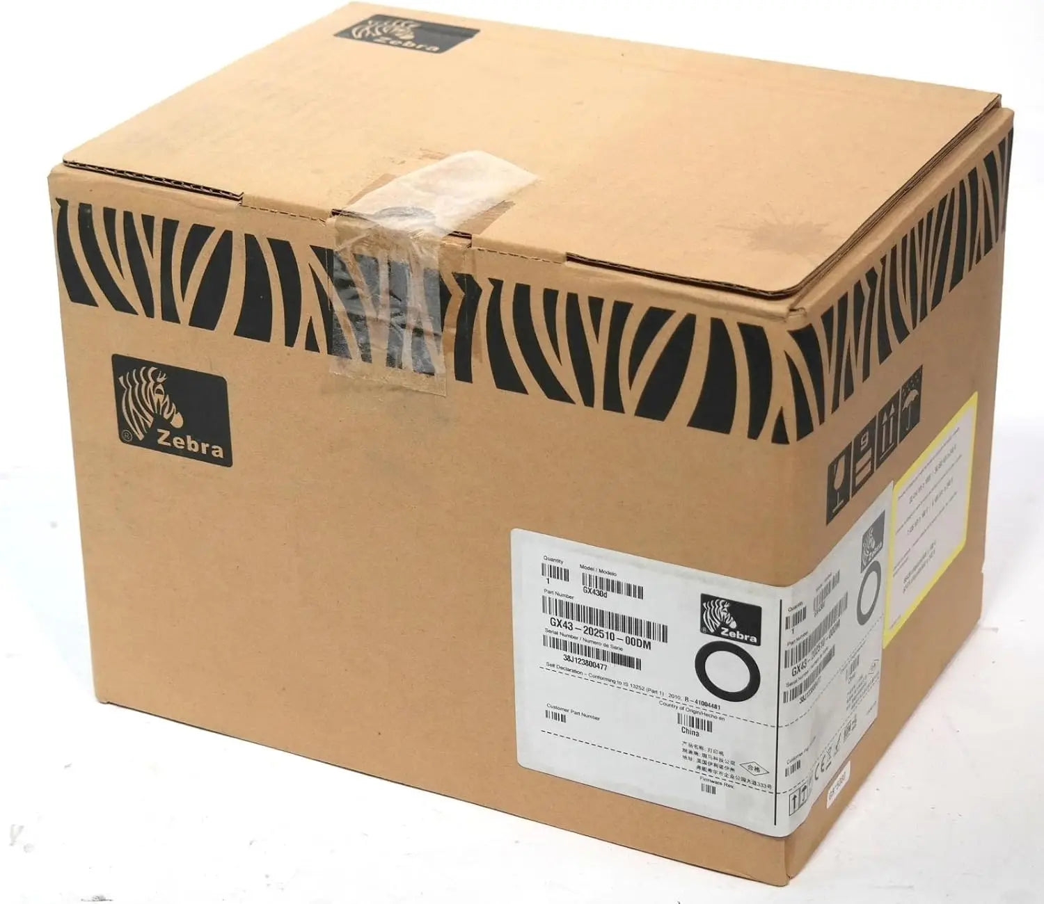 Refurbished Zebra GX430D GX430-20510-00DM Direct Thermal Label