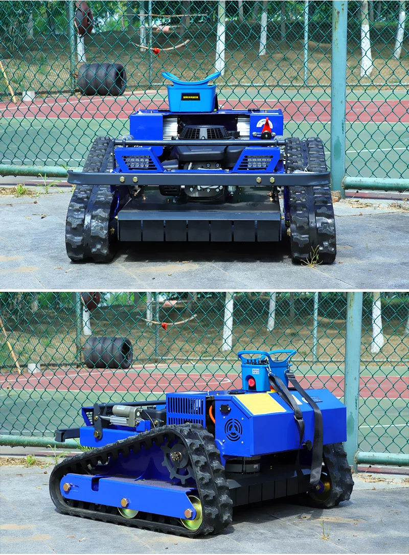 Customized Remote Control Lawn Mower Intelligent Mowing Robot Self-propelled High Horsepower All Terrain