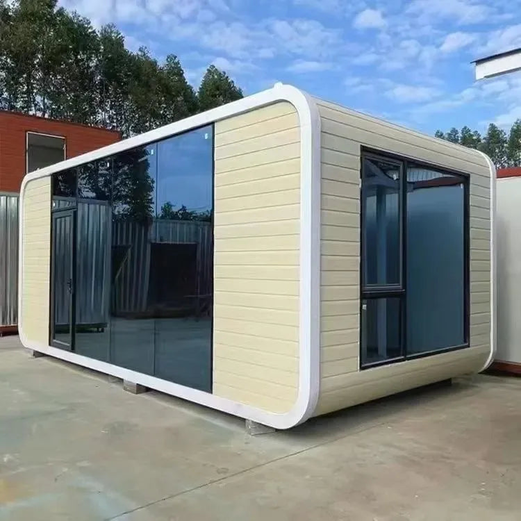 Outdoor Office Pod Homes Prefabricated Modern Mobile Cabin Prefab House Capsule Home