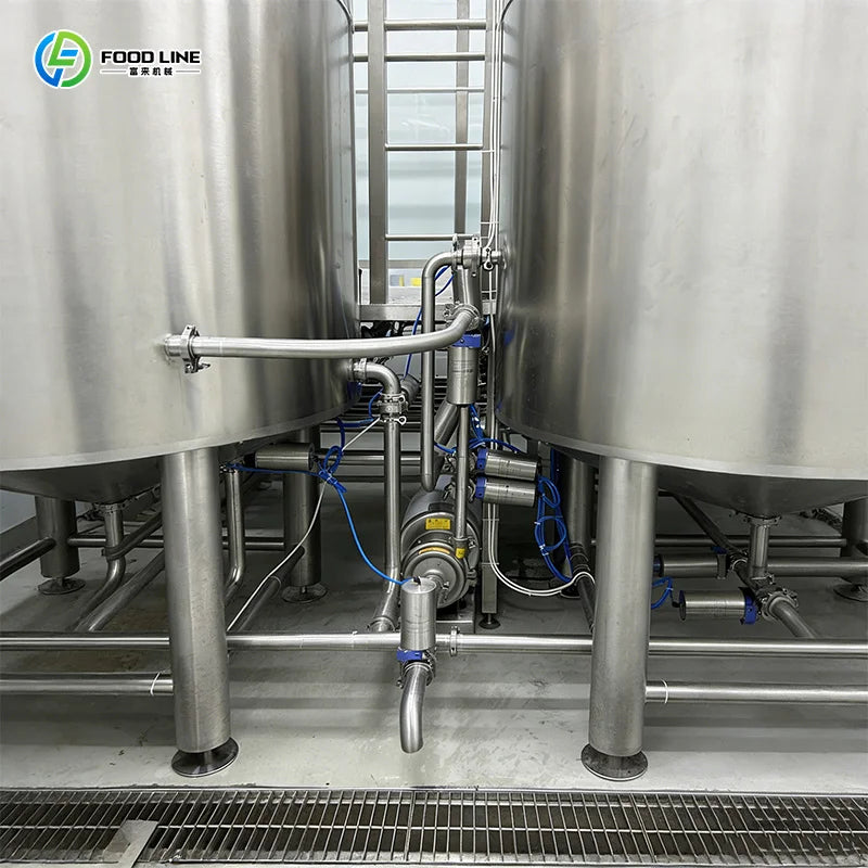 Custom Heavy-Duty Commercial Beer Making Fermenting Filtering Production Equipment