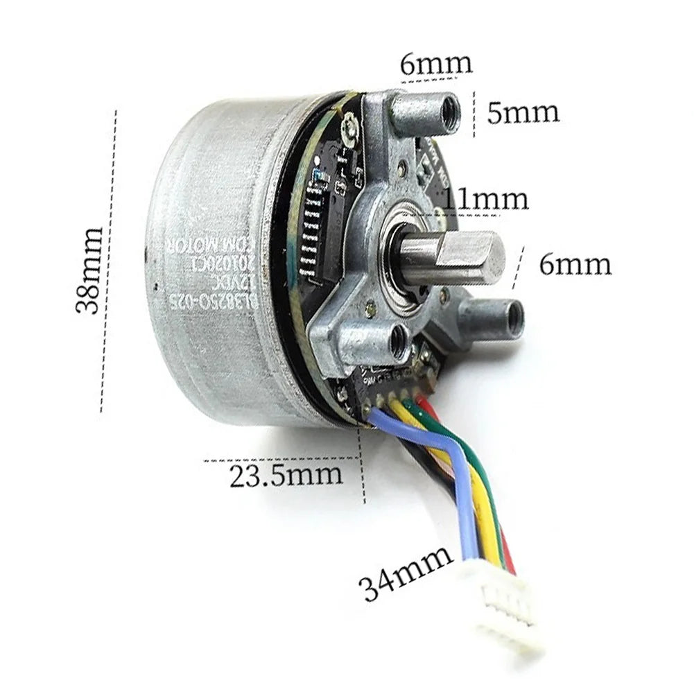 38mm Brushless Motor with Controller 7 4V 3700RPM High Torque for PWM Speed Control Designed for Reliable and Smooth Operation