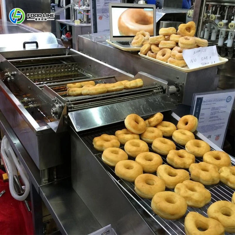 Commercial Continuous Frying Machine for Fried Chicken and French Fries Efficient Automatic with Motor and Pump Core Components