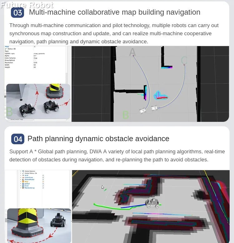 Hiwonder Raspberry Pi 5 Robot Car MentorPi M1 Ackerman/Mecanum-Wheel Depth Camera ROS-HUMBLE Support SLAM and Autonomous Driving