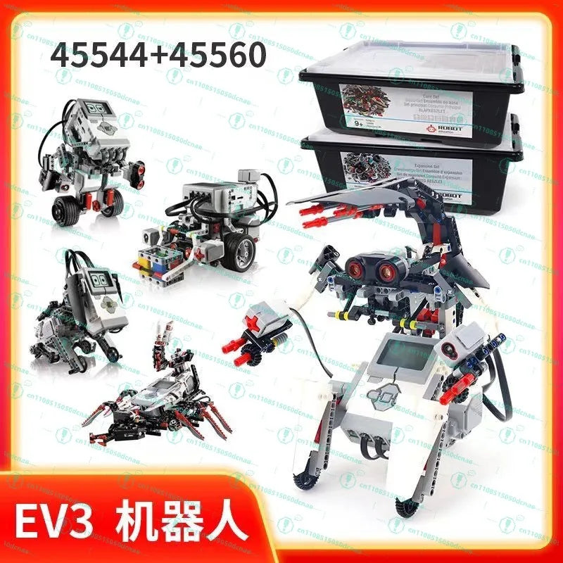 Programming EV3 Robot Advanced Core Kit Construction Compatible with  45544 Education Edition 45560 Teaching Aids