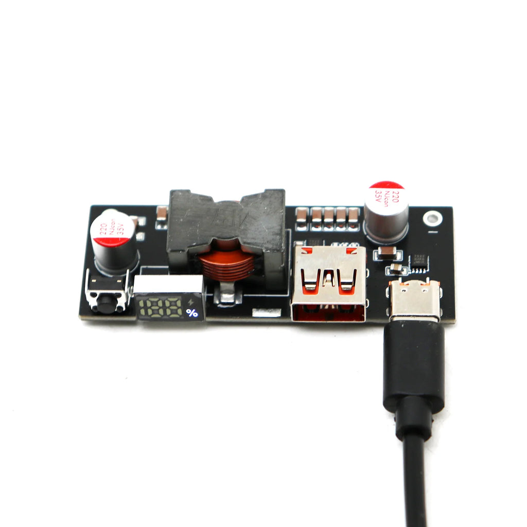 PD 100W Bidirectional Fast Charger Power Bank Module Boost Buck 2S 3S 4S 5S 6S Battery Charging-Discharging Li Ion Lifepo4 BMS