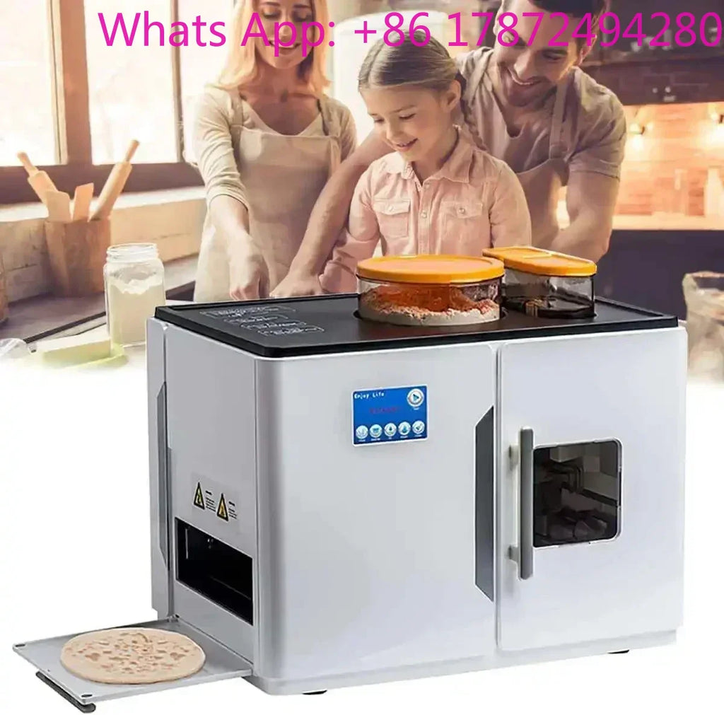 Automatic Roti Robot Machine, Electric Food Processor for Chapati, Tortilla and Rotti