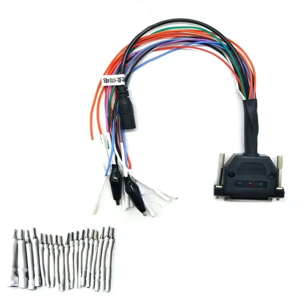 for SM2 Pro II Universal j2534 OBD2 Cable DB 25pin Eobd Scanner Tool Working On Ktflash Dongle Ecu Programming Tool