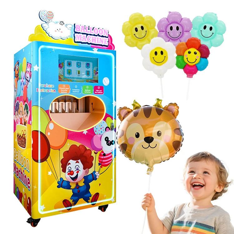 Customized Commercial-Grade Balloon Vending Machine Fully Automatic Industrial Type Cinema Use Remote Control