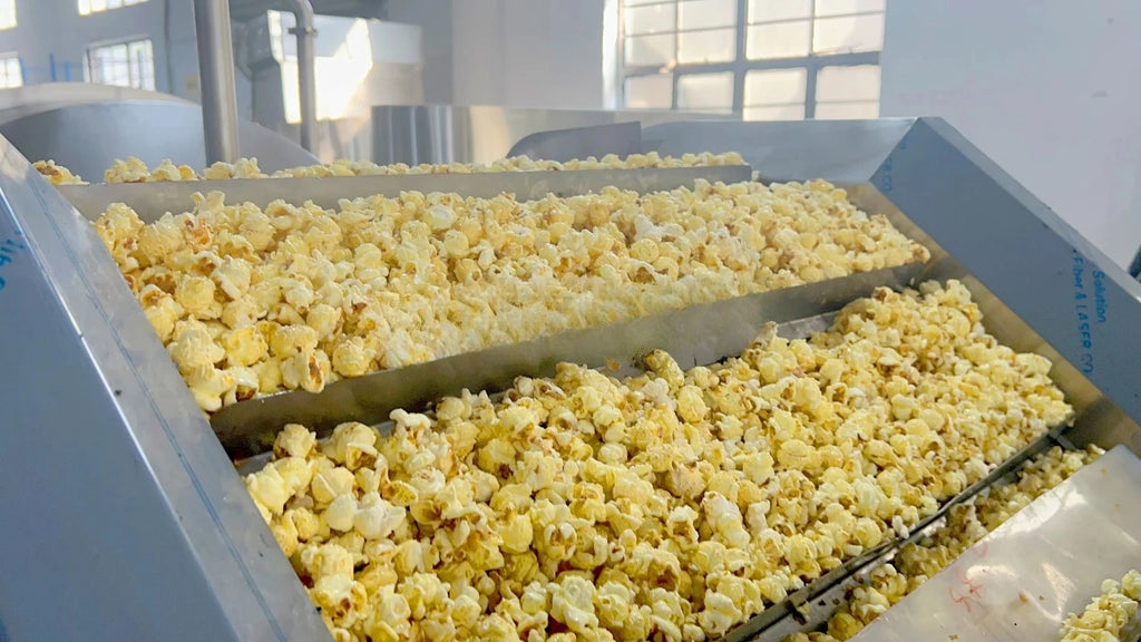 Customized Commercial Popcorn Manufacturing Line with High Production Efficiency