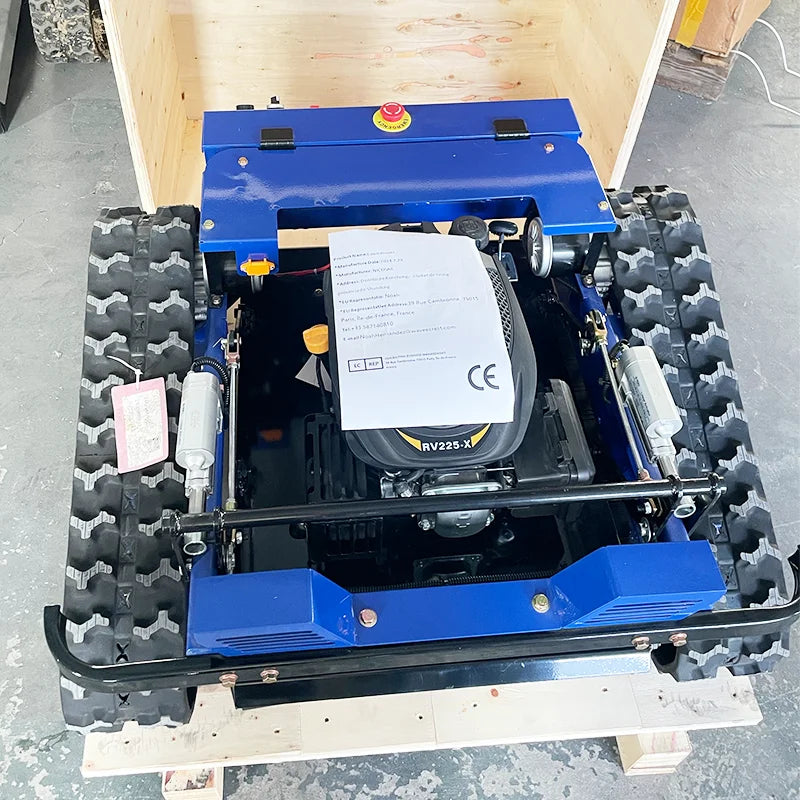 Chinese factory custom remote-controlled commercial lawn mower for robot lawn mower, yard maintenance, grass shovel machine