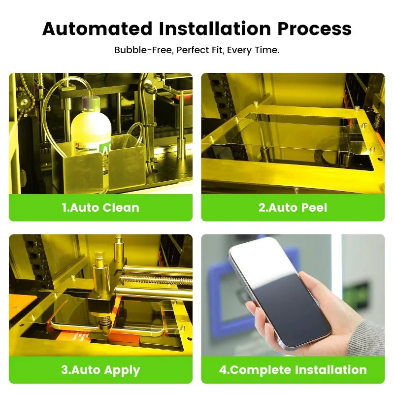 Fully Automatic Customized Mobile Phone Tempered Glass Film Vending Machine Commercial Credit Card Application High Efficiency