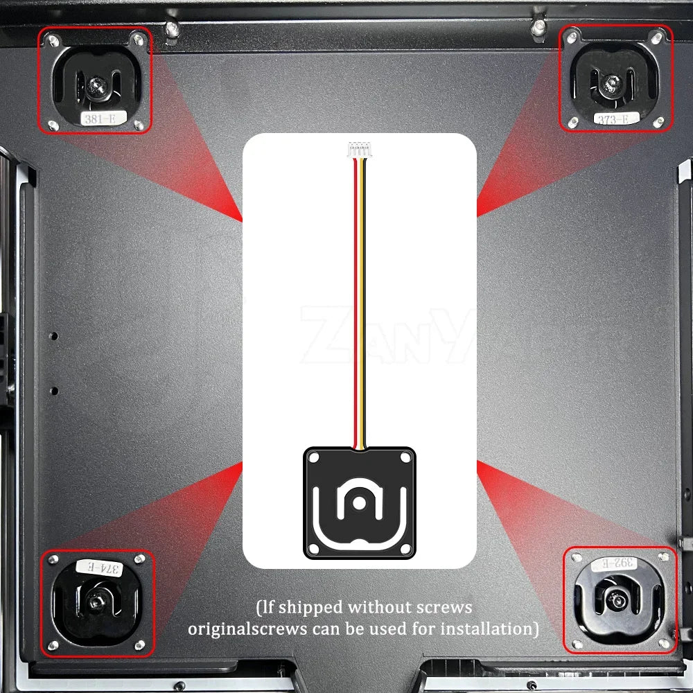For Creality K1/K1C/K1MAX/End3V3plus miniature hot bed pressure sensor for 3D Printer Accessories