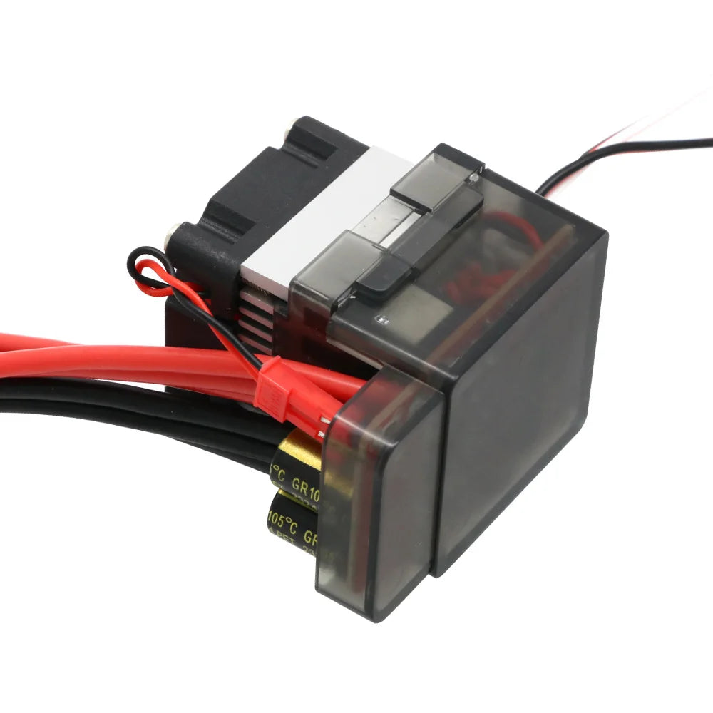 High Voltage 7.2V-16V 320A Brushed ESC Speed Controller With heat sink For RC Car Boat