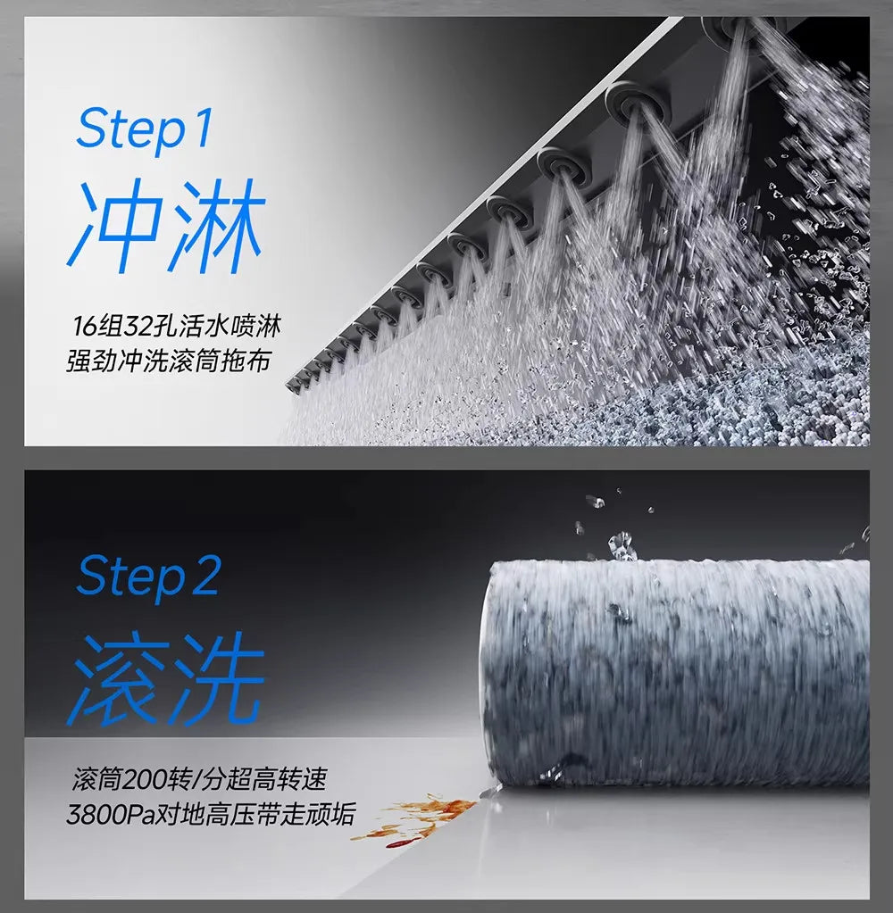 Ecovacs X12 PRO intelligent sweeping robot, sweeping and mopping integrated machine, automatic cleaning drum 22000Pa