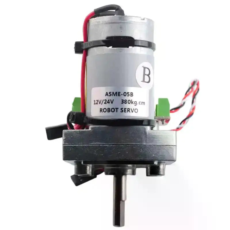 ASME-05B High-Power High-Torque Servo Motor  (ASME-04B Upgraded)  380Kg.cm DC 12-24V Large Robotic Manipulator For RC Robot