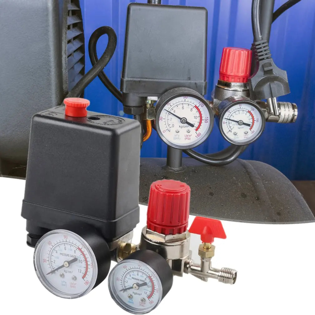 Pressure Switch Air Valve Manifold Compressor Control Regulator Gauges Inflators Auto Parts Maintenance Dropshipping Wholesale