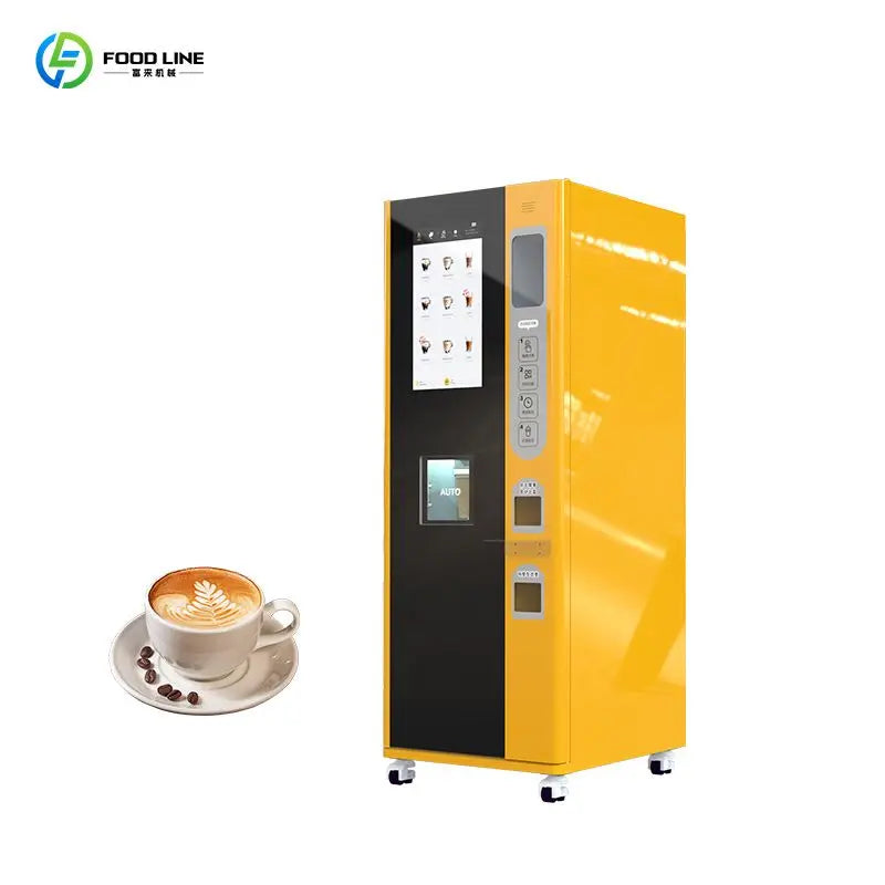 Fully Automatic Commercial Use Fresh Ground Coffee Vending Machine