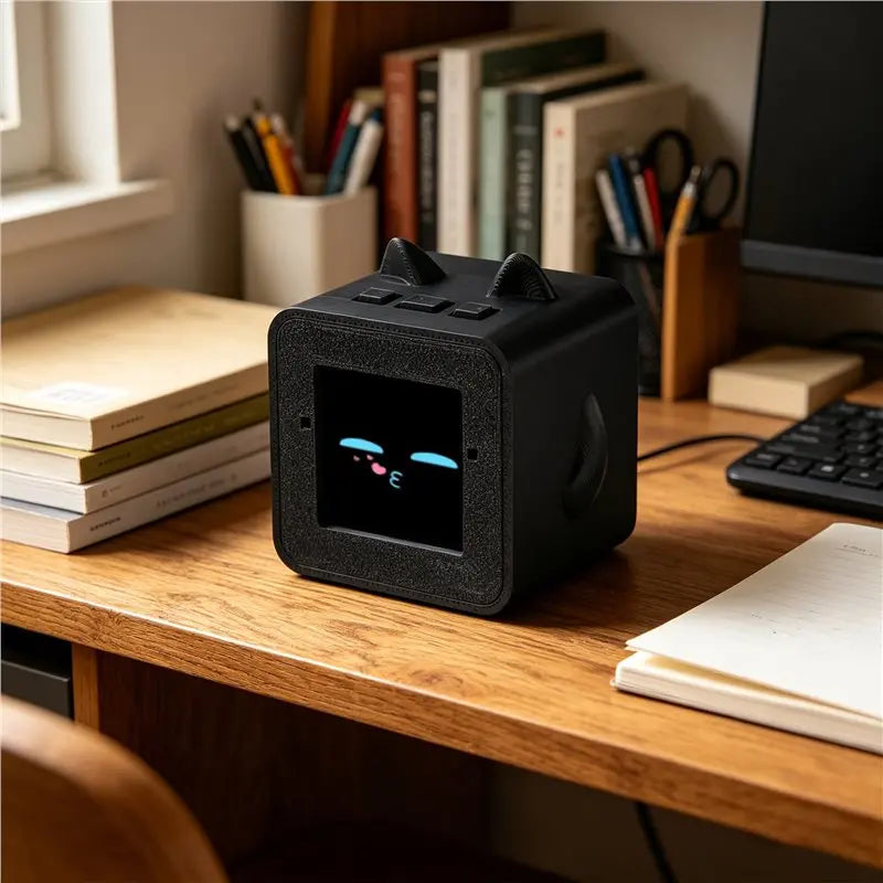 CABE-Xiaozhi Mini AI Robot Intelligent Voice Chatbot, AI Emotional Interaction, Smart Learning Gift,AI Companion Robot