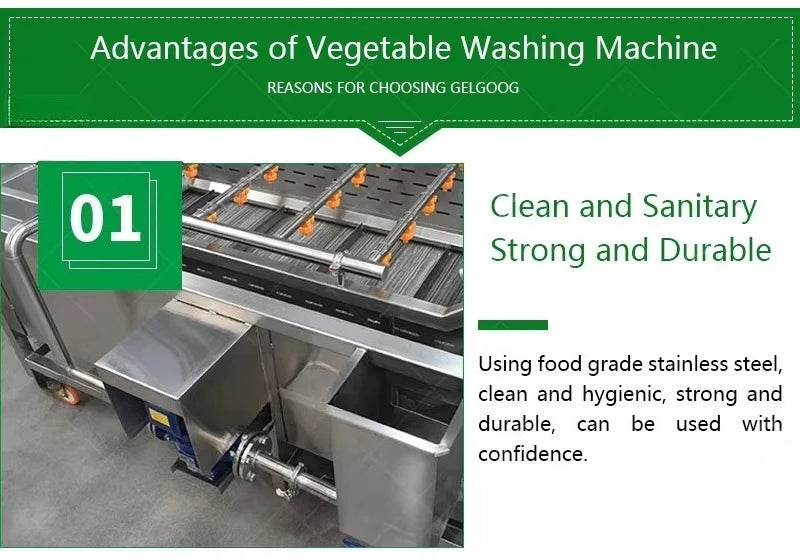 Customized Ozone Air Bubble Washing Machine Commercial Fruit Vegetable Cleaner High Efficiency Pesticide Removal Large Capacity