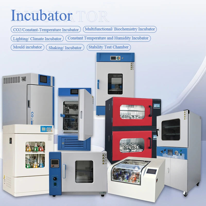 Laboratory Medical Use Experiment Excellent Temperature Control Air Circulation System Shaking CO2 Incubator
