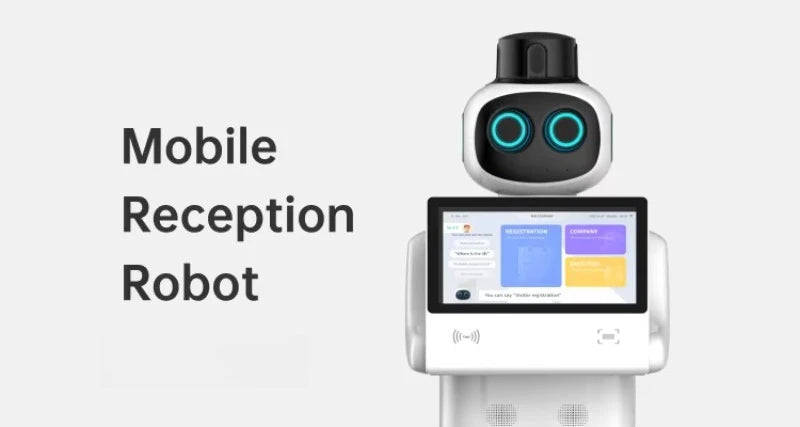 Commercial AI Greeting Reception Robot - Customized Factory Humanoid Guiding Welcome Automatic Service Robot